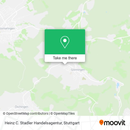 Heinz C. Stadler Handelsagentur map