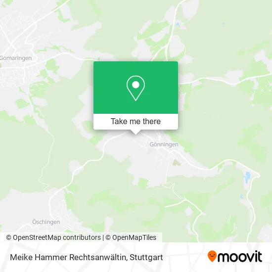 Карта Meike Hammer Rechtsanwältin