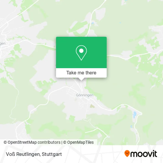 Карта Voß Reutlingen