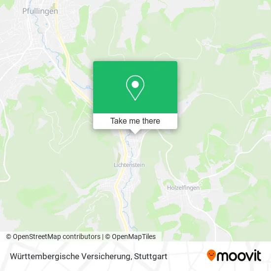 Карта Württembergische Versicherung