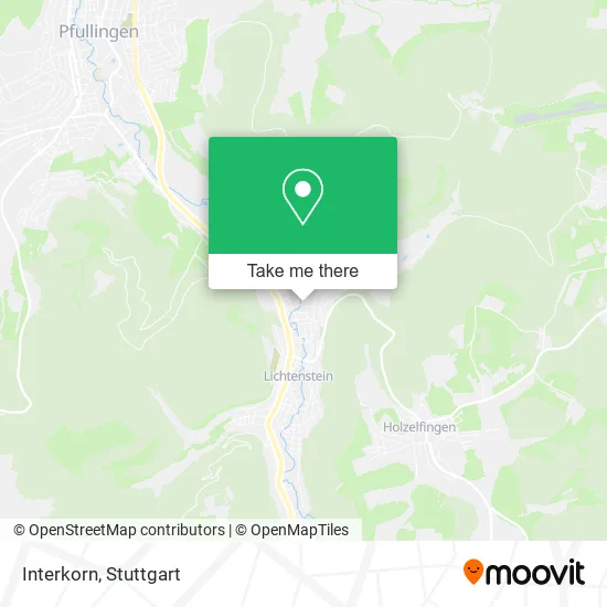 Interkorn map