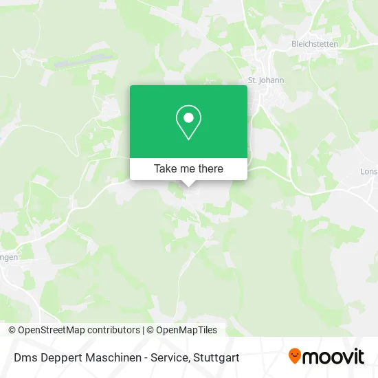 Карта Dms Deppert Maschinen - Service
