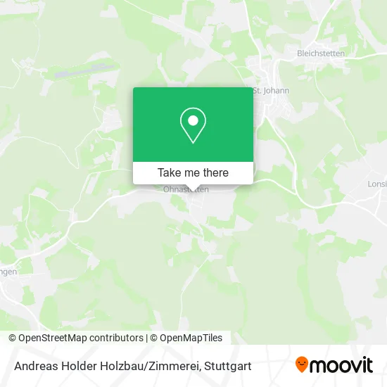 Карта Andreas Holder Holzbau / Zimmerei