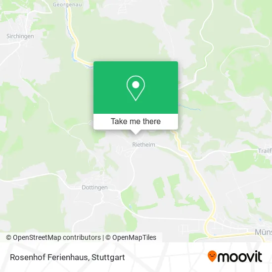 Rosenhof Ferienhaus map