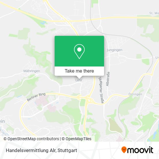 Handelsvermittlung Alr map
