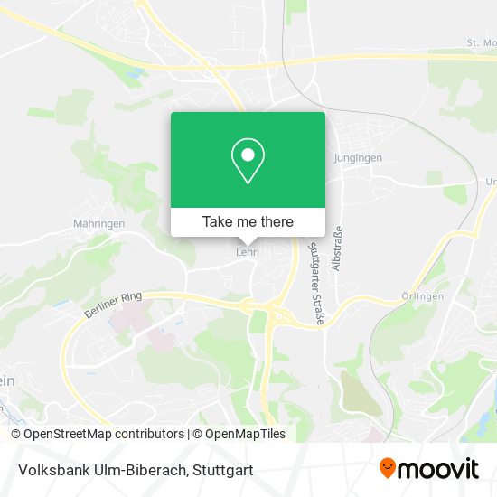 Карта Volksbank Ulm-Biberach
