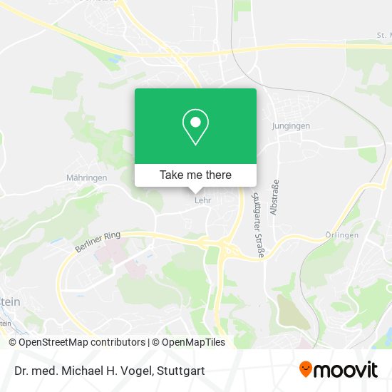 Dr. med. Michael H. Vogel map
