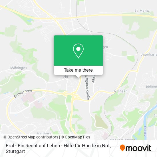 Eral - Ein Recht auf Leben - Hilfe für Hunde in Not map
