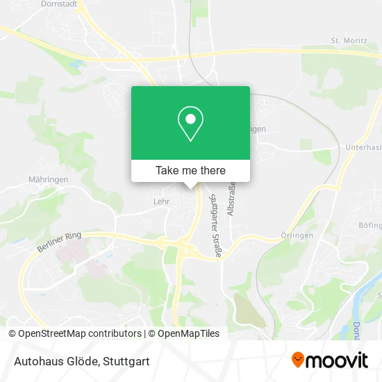 Карта Autohaus Glöde
