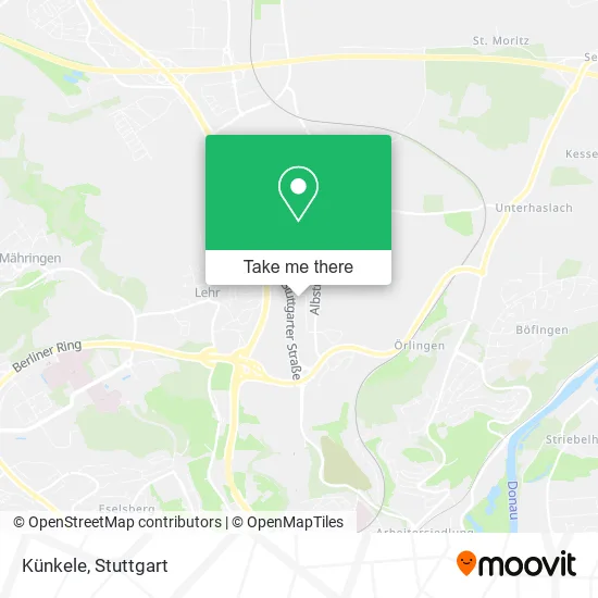 Карта Künkele