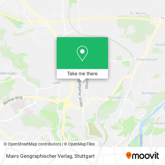 Карта Mairs Geographischer Verlag