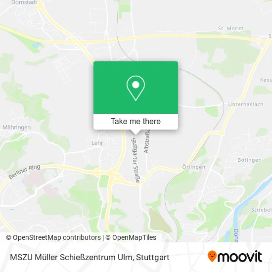 Карта MSZU Müller Schießzentrum Ulm