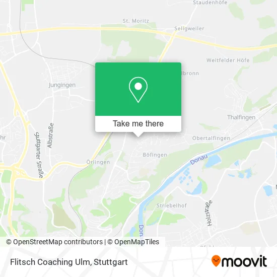 Карта Flitsch Coaching Ulm
