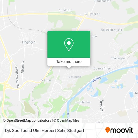 Djk Sportbund Ulm Herbert Sehr map