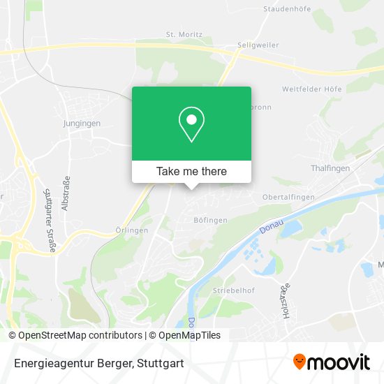 Карта Energieagentur Berger