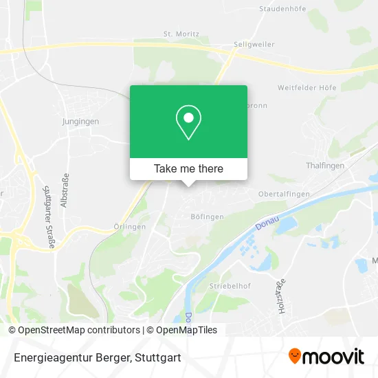 Карта Energieagentur Berger