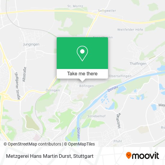 Metzgerei Hans Martin Durst map