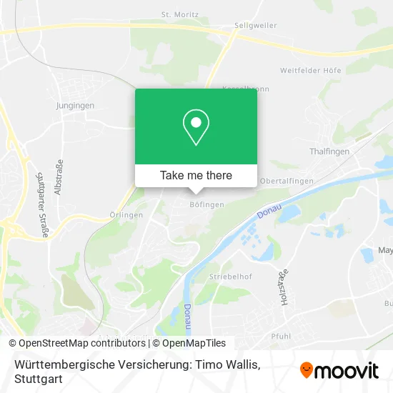 Карта Württembergische Versicherung: Timo Wallis