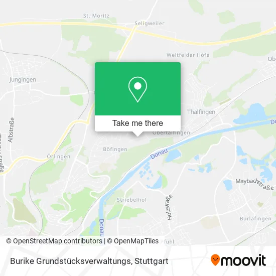 Карта Burike Grundstücksverwaltungs