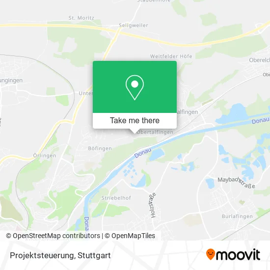 Карта Projektsteuerung