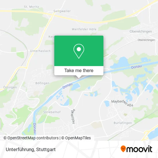 Карта Unterführung