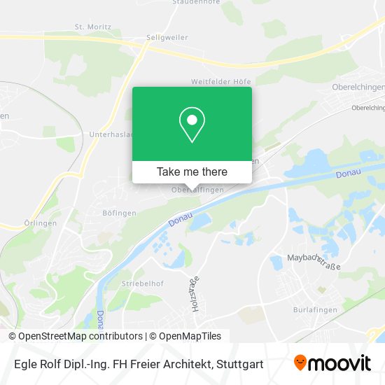 Egle Rolf Dipl.-Ing. FH Freier Architekt map