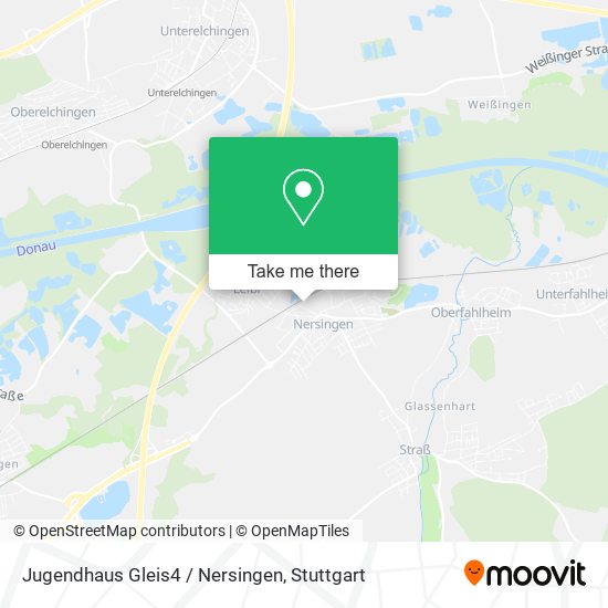 Jugendhaus Gleis4 / Nersingen map