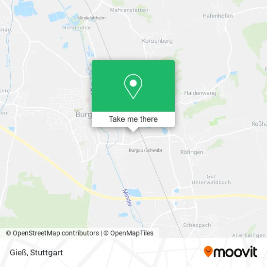 Карта Gieß