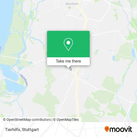 Карта Tierhilfs