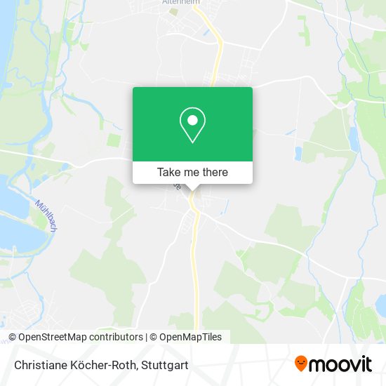 Christiane Köcher-Roth map