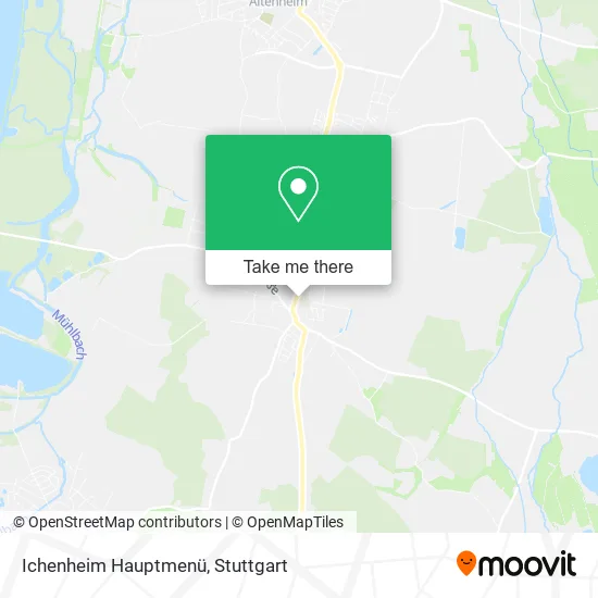 Карта Ichenheim Hauptmenü