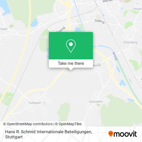 Hans R. Schmid Internationale Beteiligungen map