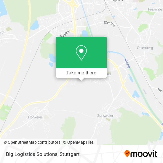 Blg Logistics Solutions map