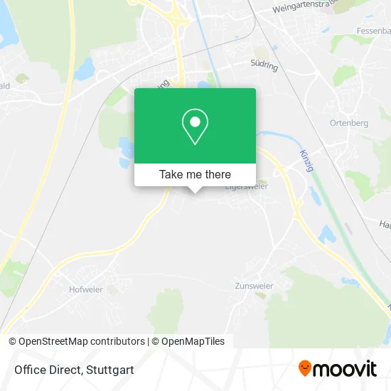 Office Direct map