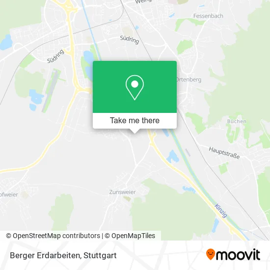 Карта Berger Erdarbeiten