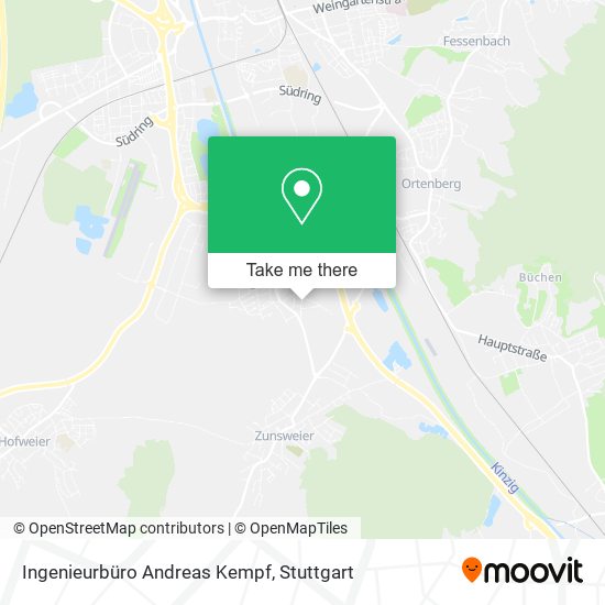 Ingenieurbüro Andreas Kempf map