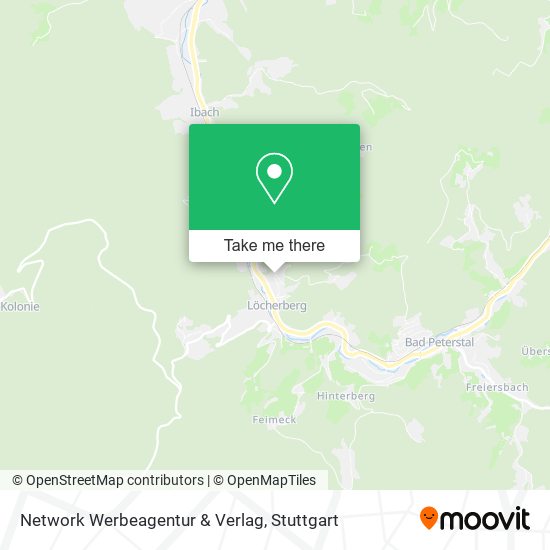 Network Werbeagentur & Verlag map