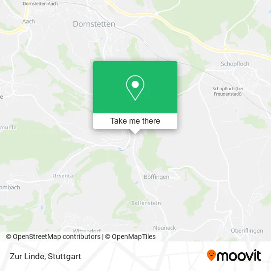 Zur Linde map