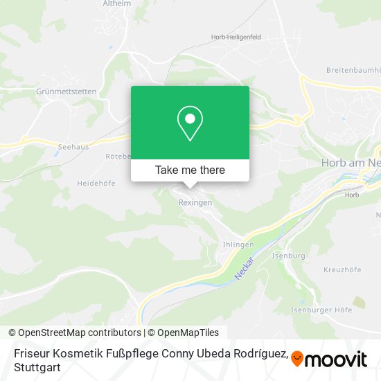 Friseur Kosmetik Fußpflege Conny Ubeda Rodríguez map