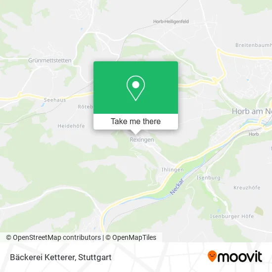 Карта Bäckerei Ketterer