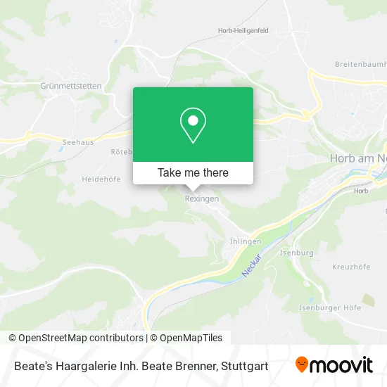 Карта Beate's Haargalerie Inh. Beate Brenner