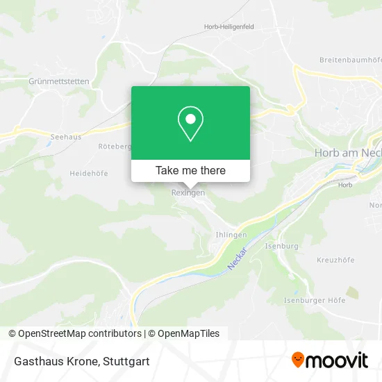 Карта Gasthaus Krone