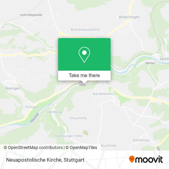 Neuapostolische Kirche map