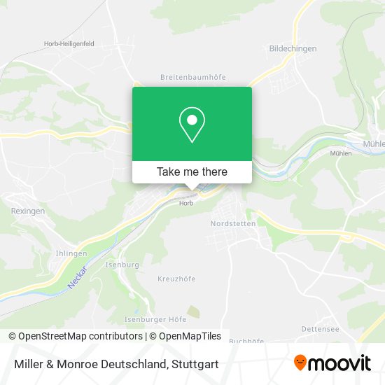 Miller & Monroe Deutschland map
