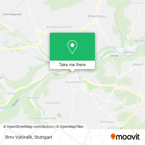 Карта Bmv Vybiralik