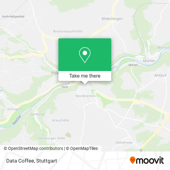 Карта Data Coffee