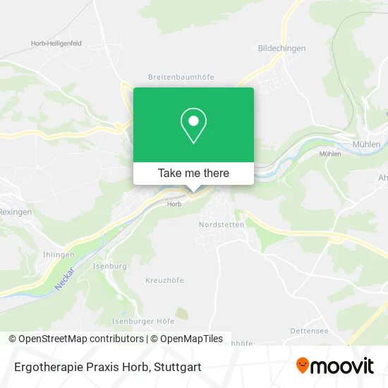 Карта Ergotherapie Praxis Horb