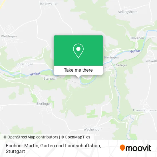 Карта Euchner Martin, Garten und Landschaftsbau