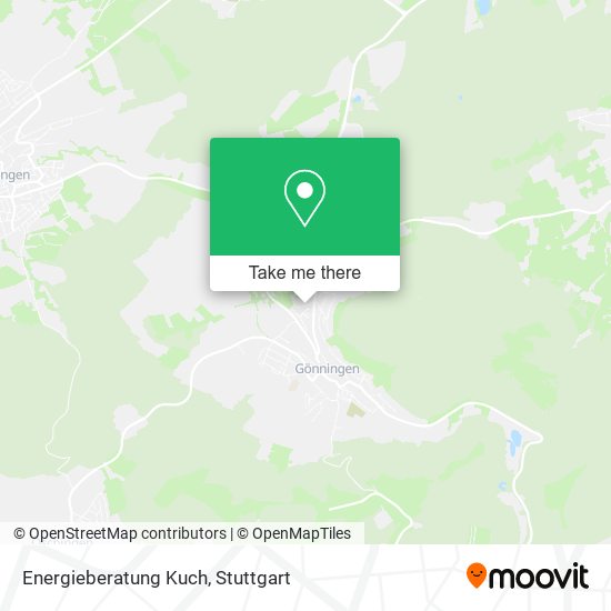 Карта Energieberatung Kuch