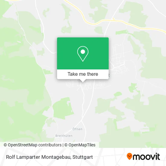Карта Rolf Lamparter Montagebau